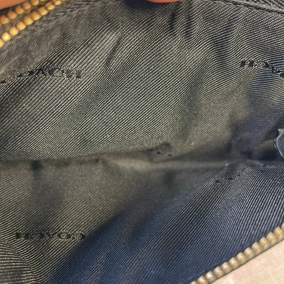 NWT Coach leather double wallet wristlet - Picture 12 of 15